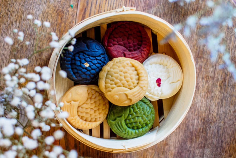 Moon Cakes: Traditional Vietnamese Delicacy for Festive Celebrations.