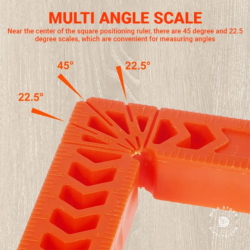 Angle Clamp L-square Holder Ruler