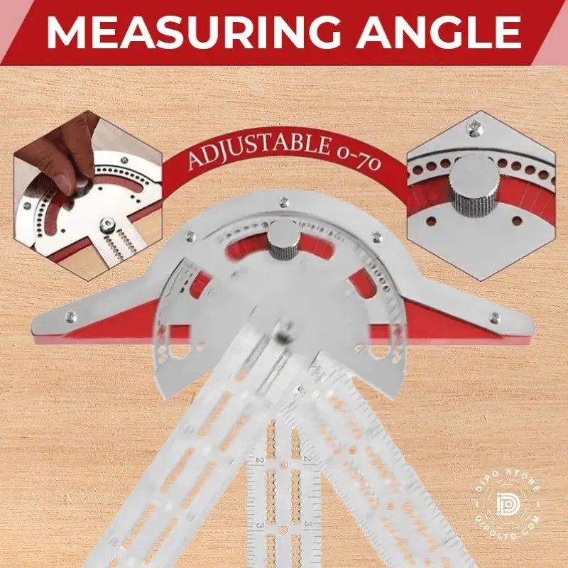 Adjustable DIY Wood Measuring Tool