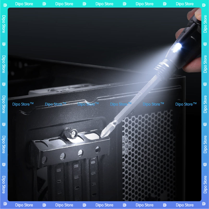 Rechargeable Screwdriver with LED