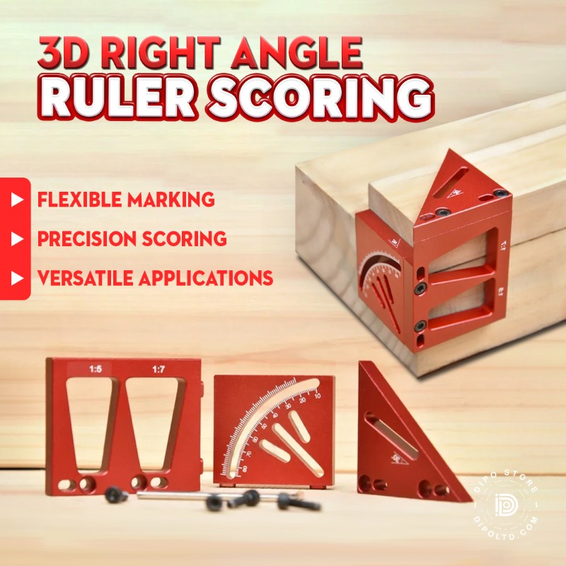 3d Right Angle Ruler Scoring