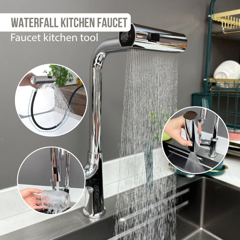 Waterfall Kitchen Faucet🔥Last Day Promotions 50% OFF🔥