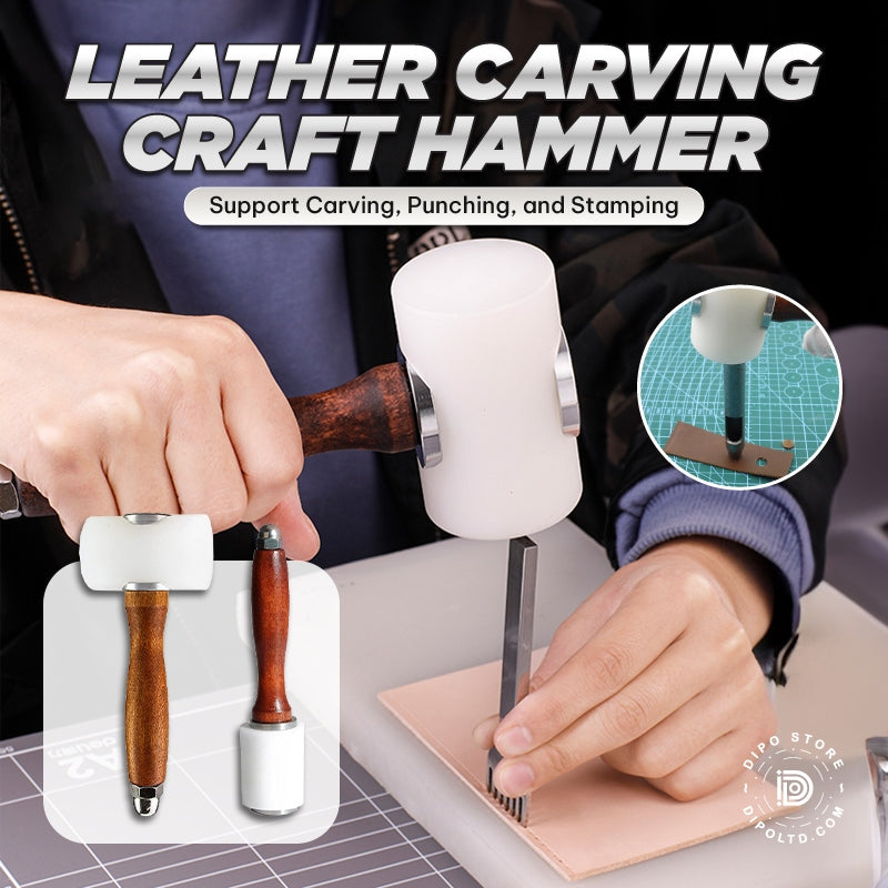 Leather Carving Craft Hammer