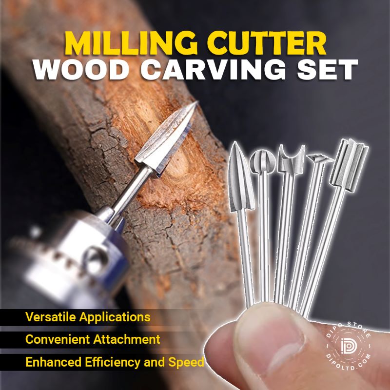 Milling Cutter Wood Carving Set
