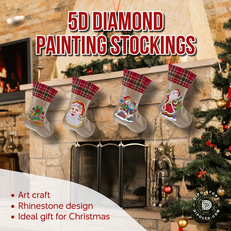 🎁2023 Early Christmas Sale - 5D DIY Crystal Painting Christmas Stocking