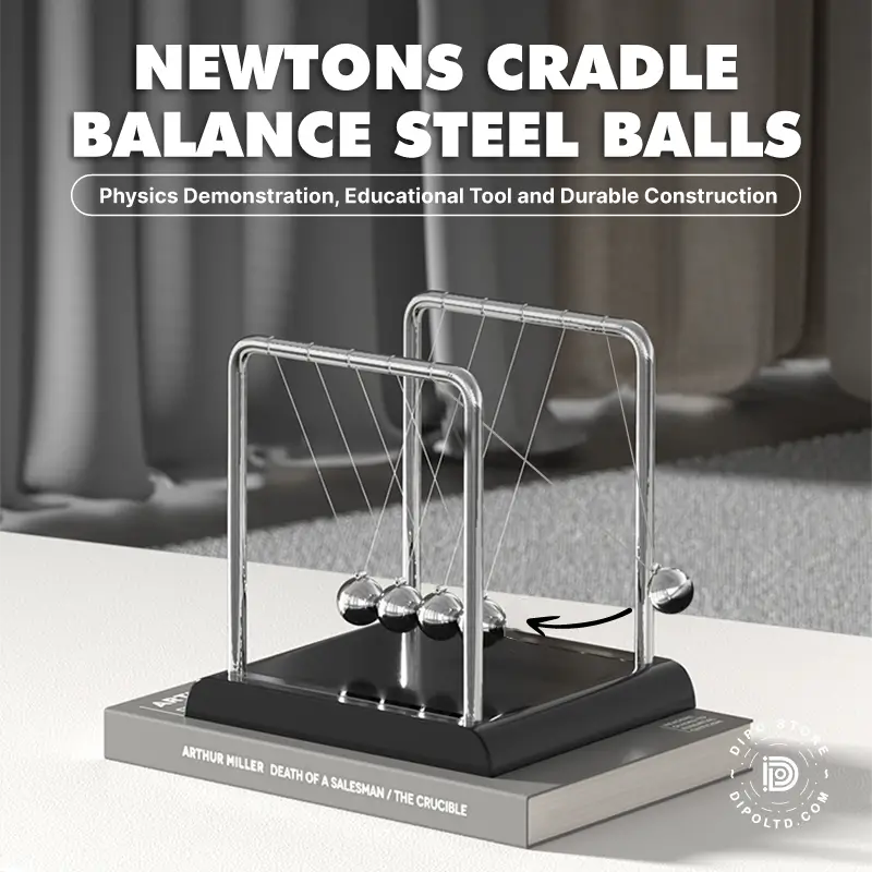 Newtons Cradle Balance Steel Balls