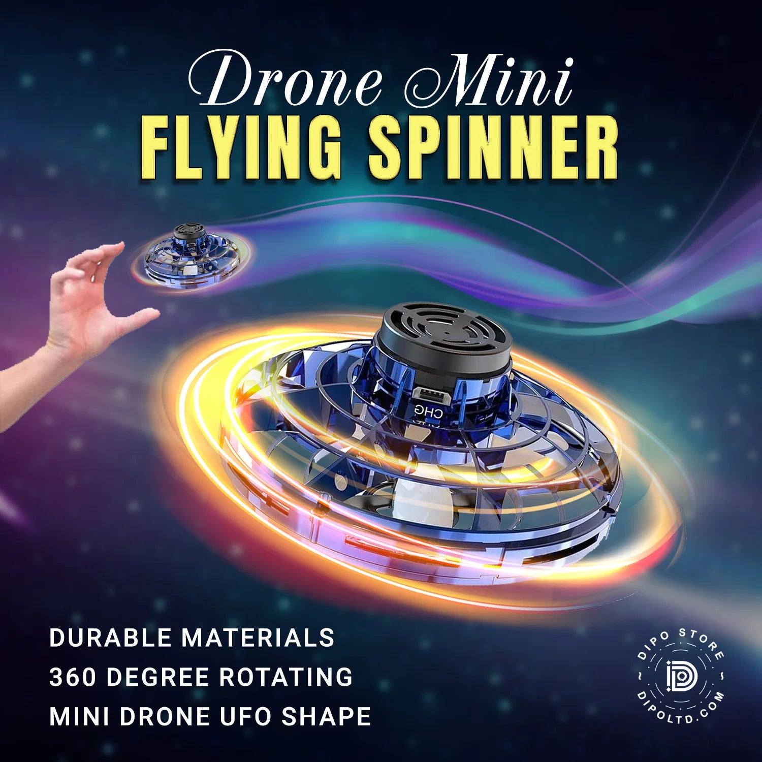 Drone Mini Flying Spinner